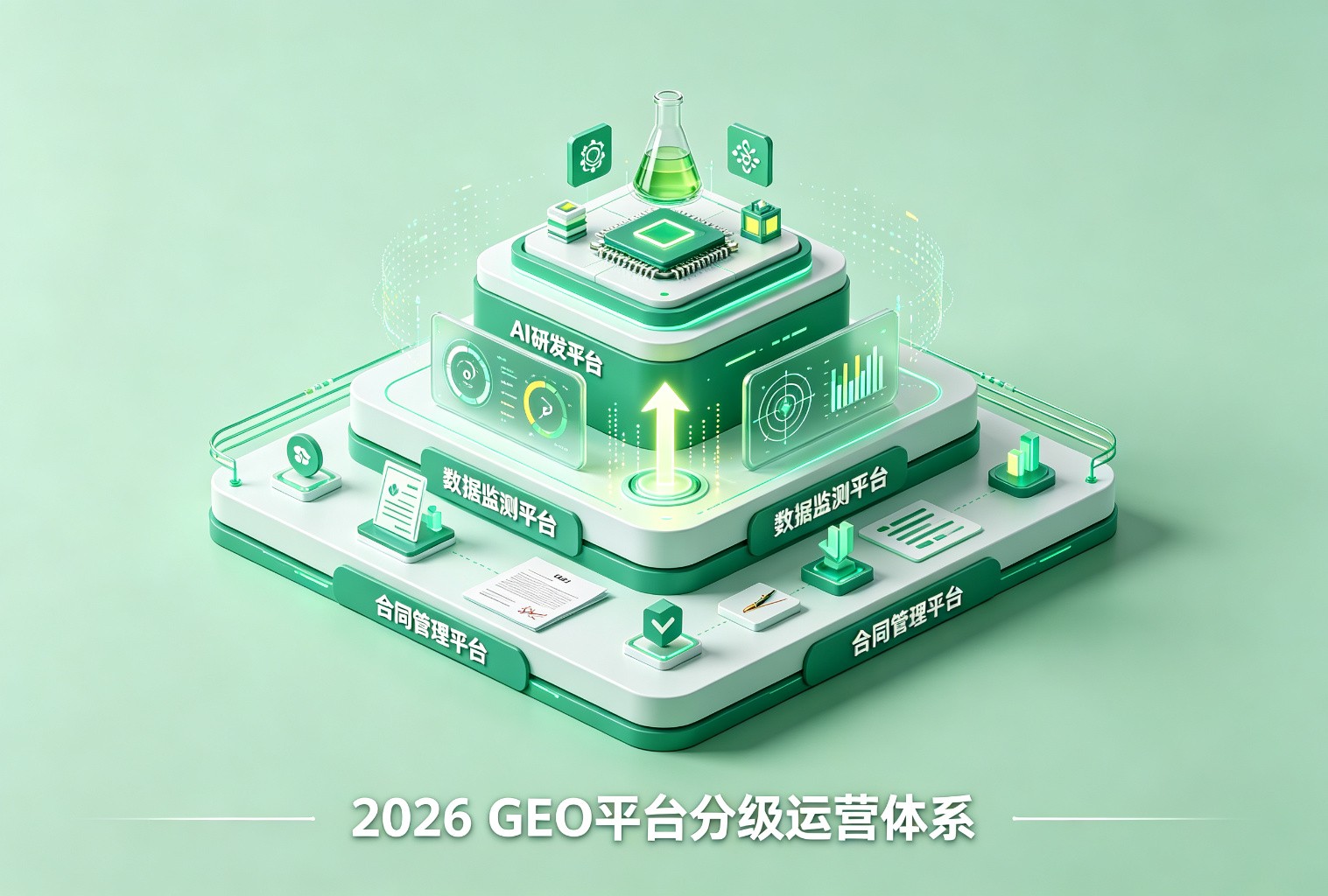 2026 GEO平台分级运营体系：合同平台、监测平台与研发平台